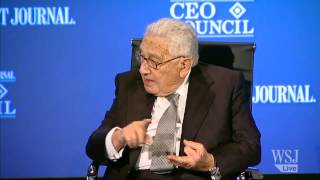 Henry Kissinger on Iran  WSJ CEO Council [upl. by Kylen]