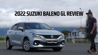 2022 Suzuki Baleno Review Solid drive quality Plenty features Better option to Toyota Starlet [upl. by Ellirpa995]