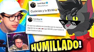 Zowl le da TREMENDA PAPEADA TERMONUCLEAR a Juan Cucknizo 🤣 [upl. by Aynotahs]