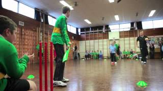 Sainsburys School Games  inclusive Kwik Cricket format [upl. by Monahan]