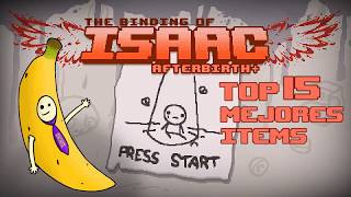 The binding of Isaac Top 15 mejores items [upl. by Parris]