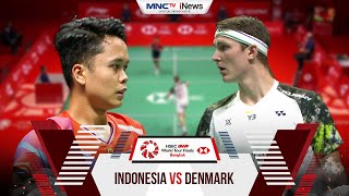 Anthoni Ginting VS Viktor Axelsen  BWF World Tour Finals 2022 [upl. by Seena]