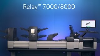 Pitney Bowes Relay™ 7000 amp Relay™ 8000 Inserter Demonstration  UK [upl. by Thirzi]