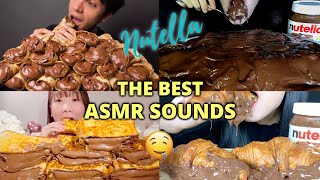 Nutella Overload  Asmr Mukbang Compilation [upl. by Jerrie479]