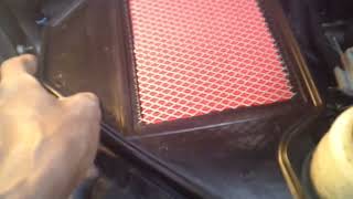 Engen air filter replacement Dodge Grand caravan [upl. by Primavera]