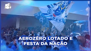 NAÇÃO AZUL LOTA CONFINS NO ÚLTIMO CONTATO COM O TIME ANTES DA FINAL [upl. by Eatnoid]