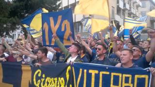 I tifosi della Viterbese arrivano al Sacrario [upl. by Loss]