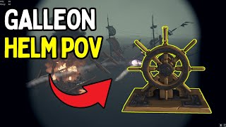 Sea of Thieves Galleon HG PvP Helm POV [upl. by Eanahc591]