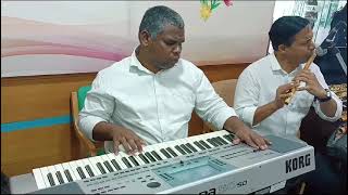 ente swapnathin thamarapoyikayil flute live by Jijo M Jacob Angamali [upl. by Kalie]