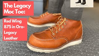 The Legacy Moc Toe  Reviewing The Red Wing 875 Oro Legacy [upl. by Cristal]