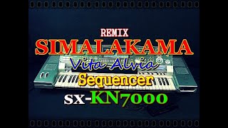 Simalakama Remix  Vita Alvia karaoke  sxKN7000 [upl. by Ydarg513]