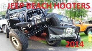 2014 JEEP BEACH HOOTERS DAYTONA BEACHFL APRIL22 [upl. by Hapte740]