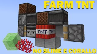 Farm di TNT Minecraft Senza Slime e Corallo 1201 [upl. by Malek]