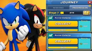 Sonic Forces Speed Battle  Journey Update  Upgraded Valentine Rouge Gameplay [upl. by Rehttam]