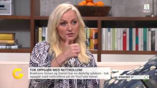 God Morgen Norge  Nettmobbing med Daniel Simen [upl. by Latsyrhk791]