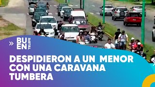 FUNERAL A LOS TIROS EL CORTEJO FÚNEBRE TERMINÓ CON 15 DETENIDOS  BuenTelefe [upl. by Etnoval]