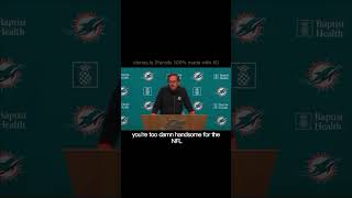 Tom Brady asks Mike McDaniels to become the dolphins QB tombrady mikebrady dolphins tua CTE [upl. by Pepin]