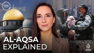 Why AlAqsa is key to understanding the IsraeliPalestinian conflict  Start Here [upl. by Targett686]