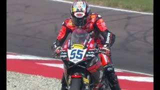 2024 WorldSUPERSPORT Cremona Round  Race 1amp Race 2 HIGHLIGHTS Ahi Ahi Yari MONTELLA [upl. by Hgielime]