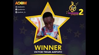 Victor Twum Ampofo wins Nsoromma season 2  Airnews TV [upl. by Lytsirhc]