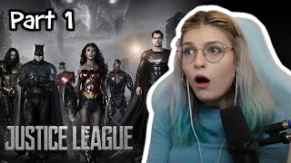 Zack Snyders Justice League FIRST TIME REACTION Part 1 [upl. by Pellegrini855]