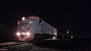 CLF3  Loading Oaklands with cab and engine room  Un muffled 645E3c V16 diesel sound [upl. by Lovel753]