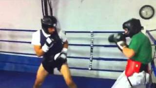 Nathan McCann sparring [upl. by Aniled]