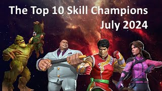 The Top 10 Skill Champions in Marvel Contest of Champions  July 2024 [upl. by Elin]