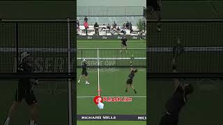 TOO STRONG 🔥🔥 Padel Highlights bestofpadel [upl. by Sandi]