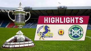 HIGHLIGHTS  Cumbernauld Colts 11 Buckie Thistle  Scottish Cup 202122 First Round [upl. by Debor567]