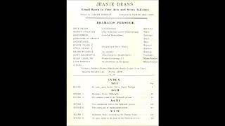 Jeannie Dean Opera by Hamish MacCunn Britannia at the Opera by Roderic Dunnett [upl. by Nivrem]