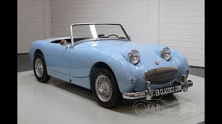 Austin Healey Sprite MK1  Frogeye  Restored  1960 VIDEO wwwERclassicscom [upl. by Niltyak]