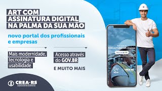 Novo Portal de Profissionais e Empresas RS [upl. by Gnof]