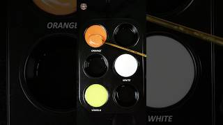 ORANGE  WHITE  VANILLA   colormixing satisfying mixedcolors DASMixMaster [upl. by Heins]