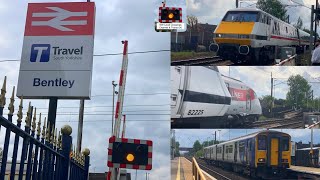 Double Pass at Bentley Level Crossing South Yorkshire [upl. by Aneetsirk192]