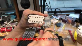 Easy Humbucker Height Adjustment for Better Tone [upl. by Htiffirg]