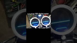 suzuki gs 150cc modify fitting digital meter [upl. by Eckel581]