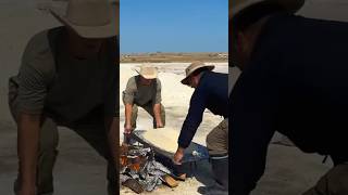 Baking Fish in a Fiery Salt Shell amp Harvesting Salt from a Unique Salt Lake [upl. by Hnaht]