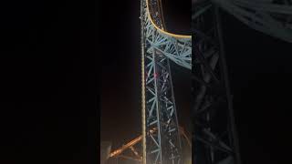 travel explore fun exitement themepark rollercoaster shorts short shortvideo halloween ji [upl. by Mikahs]