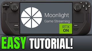 Play ANY PC Game on Steam Deck Remotely with Moonlight  BEST Quality and Latency TUTORIAL [upl. by Zoi257]