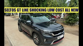 KIA SELTOS GTLINE DEC 2019 EXTREME NEW SECOND HAND SELTOS TOP MODEL SELTOS GT LINE ULTRA LOW COST [upl. by Wolf]