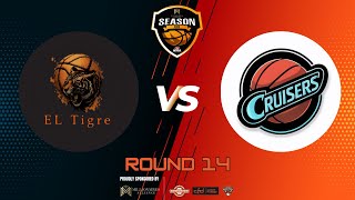 S19 Round 14  El Tigre v8 vs Cruisers [upl. by Aleahpar428]