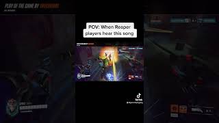 Reaper’s Unofficial Theme Song overwatch2 gaming clips oldvideo [upl. by Ladd828]