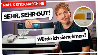 🧵 Stick amp Nähmaschine PFAFF creative 30 im Vergleich [upl. by Marc]