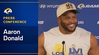 Aaron Donald amp Rams Coordinators Address The Media Ahead Of Sundays Game vs The Steelers [upl. by Iana502]