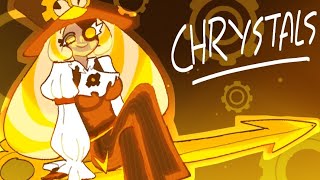 ◇• crystals meme •◇cookie run kingdom timekeeper  croissant cookie [upl. by Aihseyk]