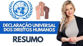 Declaração Universal dos Direitos Humanos 1948  Resumo e Importância [upl. by Regni952]