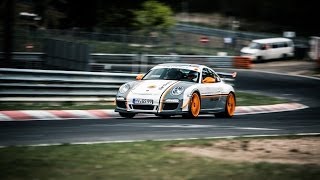 Porsche 997 GT3 RS Nürburgring Nordschleife 727 BTG [upl. by Aurthur450]