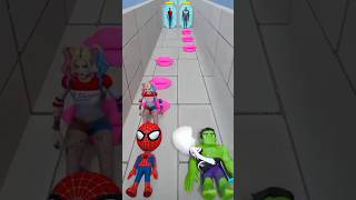 Kiss Run Spiderman VS Hulk spiderman shorts gta [upl. by Charleen]