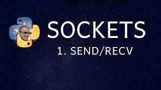 Sockets Tutorial with Python 3 part 1  sending and receiving data [upl. by Longmire]